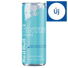 Red Bull The Winter Edition Ice Blueberry and Vanilla Flavored Energy Drink 250 ml