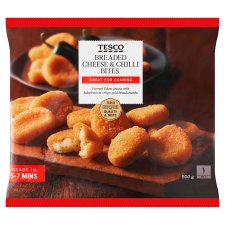 Tesco Breaded Cheese & Chilli Bites 500 g