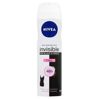 NIVEA Invisible For Black & White Clear izzadásgátló deo spray 150 ml