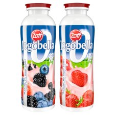 Zott Jogobella Live-Cultured, Low-Fat, Yoghurt Drink with Sweeteners 250 g