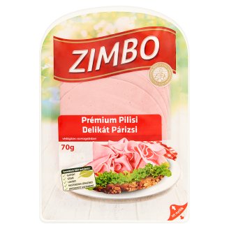 Zimbo Prémium pilisi delikát párizsi 70 g