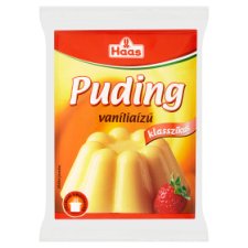 Haas Klasszikus Vanilla Flavoured Pudding Powder 3 x 40 g