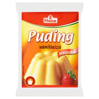 Haas Klasszikus vaníliaízű pudingpor 3 x 40 g