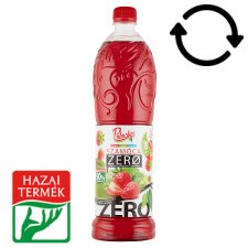 Pölöskei Zero Strawberry Flavoured Syrup with Sweeteners 1 l