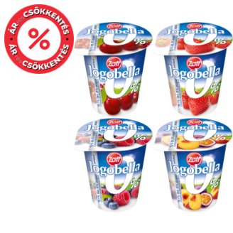 Zott Jogobella 0% sovány joghurt édesítőszerekkel 150 g