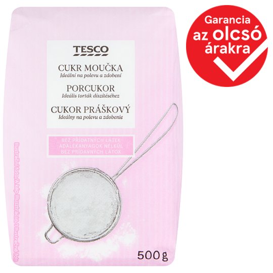 Tesco porcukor 500 g