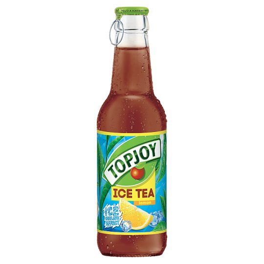 Topjoy citrom ízű üdítőital feketetea kivonattal 250 ml