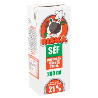 Riska Séf főzőtejszín 21% 200 ml