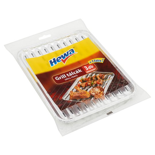 Hewa grill tálcák 3 +1 db