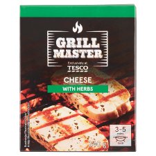 Grill Master félkemény, zsíros, zöldfűszeres grillsajt 240 g