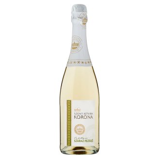 Szent István Korona száraz fehér pezsgő 0,75 l