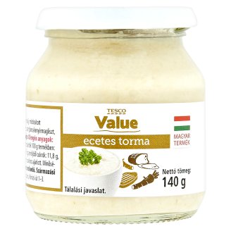 Tesco Value ecetes torma 140 g