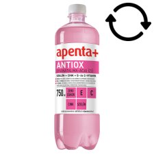 Apenta+ Antiox Pomegranate-Acai Flavoured Non-Carbonated Low-Energy Drink with Vitamins 750 ml