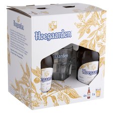 Hoegaarden White minőségi, világos belga fehér búzasör 4,9% 0,33 l + pohár