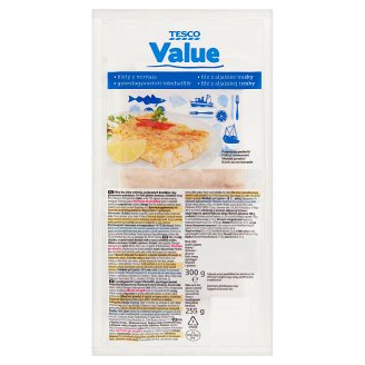 Tesco Value gyorsfagyasztott tőkehalfilé 300 g