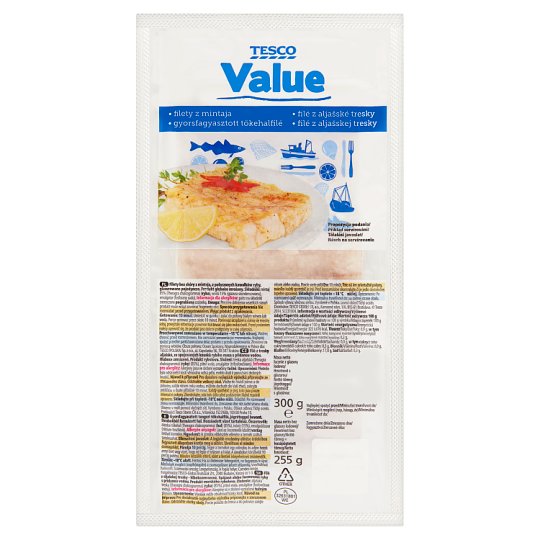 Tesco Value QuickFrozen Capital Fillets 300 g Tesco Online, Tesco