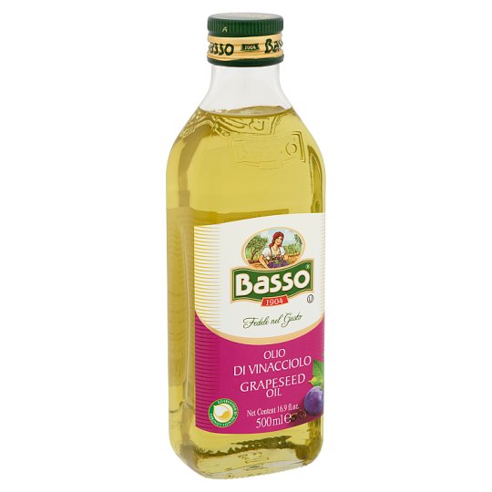 Basso Grapeseed Oil 500 ml Tesco Online, Tesco From Home, Tesco Doboz
