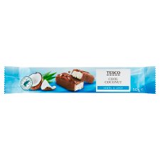 Tesco Cool Coconut kókuszos szelet tejcsokoládéba mártva 2 x 25 g (50 g)