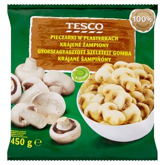 Tesco gyorsfagyasztott szeletelt gomba 450 g