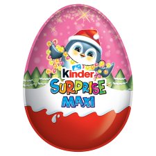 Kinder Surprise Maxi Milk Chocolate Figure with Inner Milk Layer and Surprise Inside 100 g