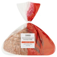 Tesco Rustic Sliced Rye Bread 500 g