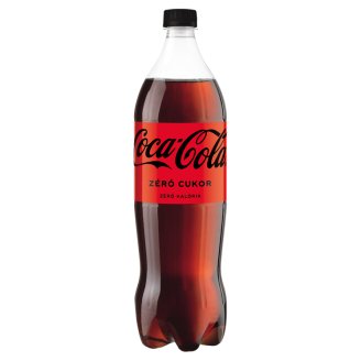 Coca-Cola Zero colaízű energiamentes szénsavas üdítőital édesítőszerekkel 1,25 l