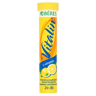 Béres Vitalin C-vitamin pezsgőtabletta 20 db 80 g