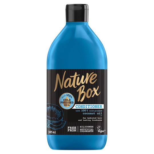 Nature Box Kókusz hajbalzsam a hidratált hajért 385 ml