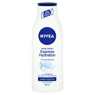 NIVEA Expressz Hidratálás testápoló tengeri ásványokkal normál, száraz bőrre 400 ml