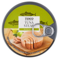 Tesco Tuna Steak in Olive Oil 160 g