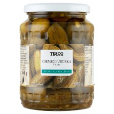 Tesco Pickled Gherkins in Sweet Brine 5-8 cm 680 g