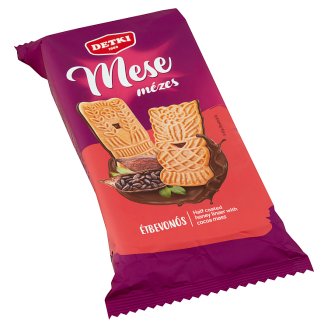 Detki Mese mézes linzer kakaós étbevonómasszával félig mártva 200 g