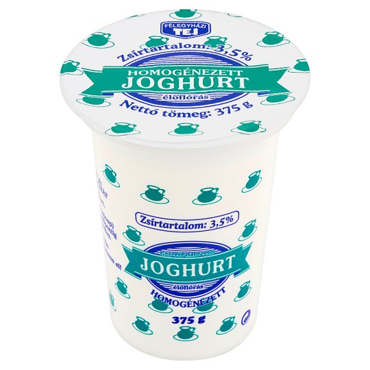 Félegyházi Tej élőflórás joghurt 375 g