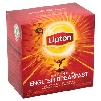 Lipton Daring English Breakfast fekete tea 20 piramis filter