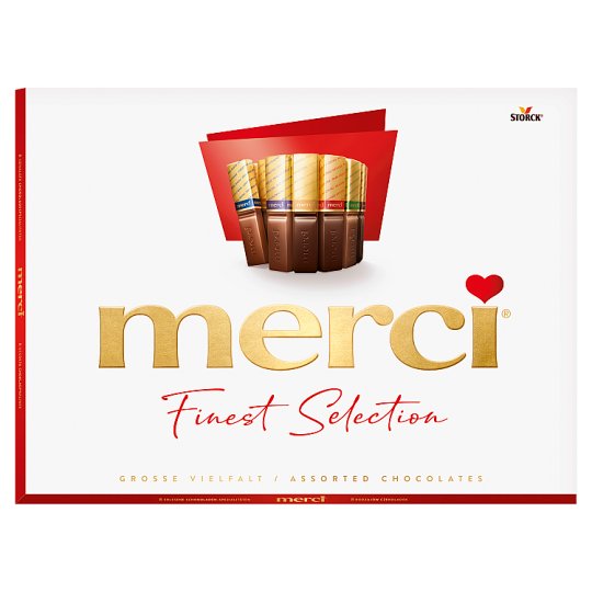 Merci Finest Selection 8 csokoládékülönlegesség 675 g