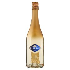 Blue Nun 24K Gold Edition Sweet White Champagne and Gold Flakes Wine-Based Drink 11% 750 ml