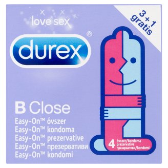 Durex B Close Easy-On™ óvszer 4 db