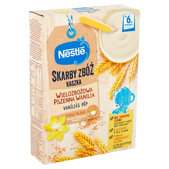Nestlé vaníliás pép glutén bevezetésére 6 hónapos kortól 250 g