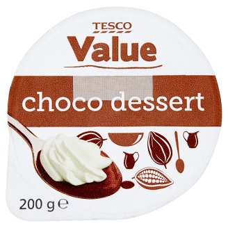 Tesco Value kakaós desszert habbal 200 g