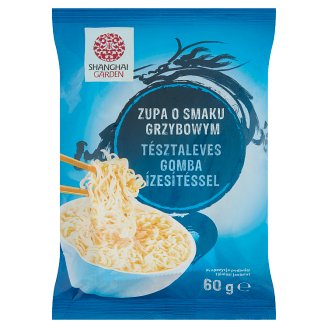 Shanghai Garden instant tésztaleves gomba ízesítéssel 60 g