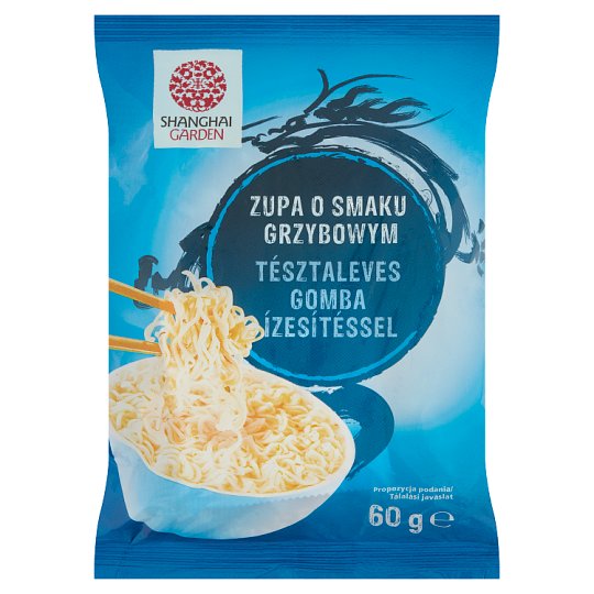 Shanghai Garden instant tésztaleves gomba ízesítéssel 60 g