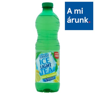 Tesco Ice Tea Light citromízű, szénsavmentes üdítőital édesítőszerekkel 1,5 l