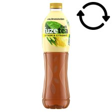 FuzeTea Non-Carbonated Lemon and Lemongrass Flavored Soft Drink with Black Tea Extract 1,5 l