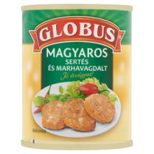 Globus magyaros sertés és marhavagdalt 130 g