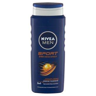NIVEA MEN Sport tusfürdő tusoláshoz, arc- és hajmosáshoz 500 ml