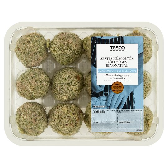 Tesco Pork Meatballs With Vegetable Coating 400 G Tesco Online Tesco