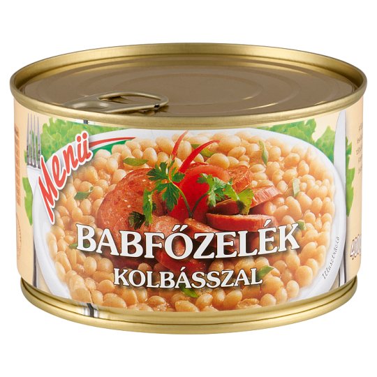 Menü Dish of Beans with Sausage 400 g