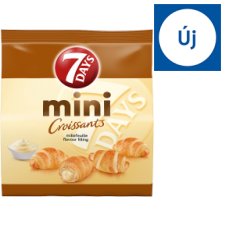 7DAYS Mini Croissant vaníliaízű töltelékkel 185 g