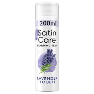 Gillette Satin Care Pure & Delicate Női Borotvazselé, 200 ml