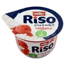Müller Riso Rice Pudding with Raspberry 200 g